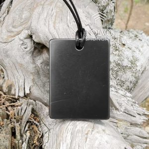 shungite pendant rectangular