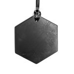 shungite pendant for men