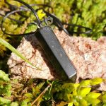 shungite crystal necklace black crystal protection