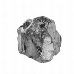 Large elite shungite mineral back side