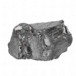 Elite noble shungite stone front view