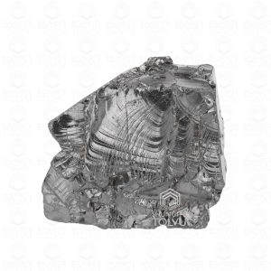 Authentic elite shungite stone raw specimen from Karelia, Russia