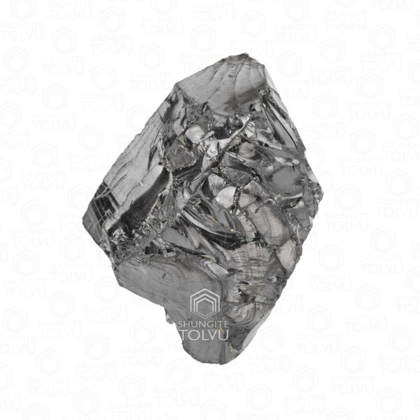 Elite shungite raw stone side angle