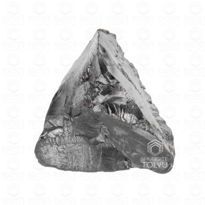 Noble elite shungite stone big front view