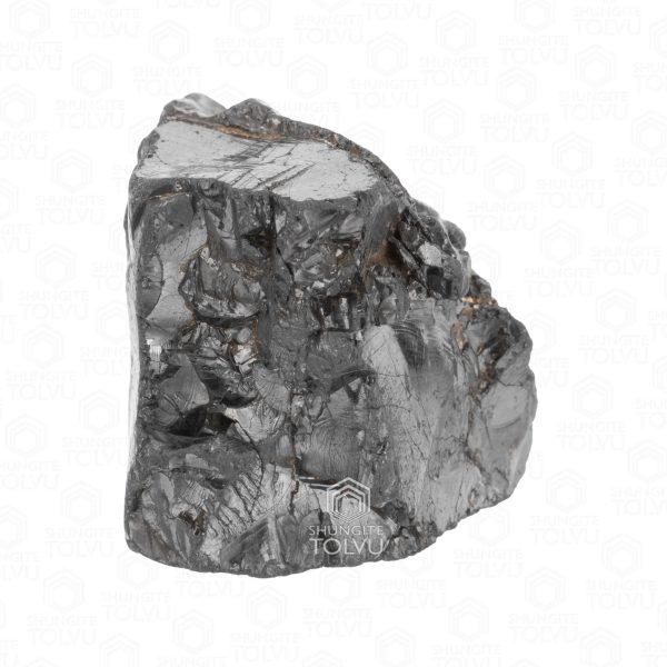 Noble elite shungite stone big side angle