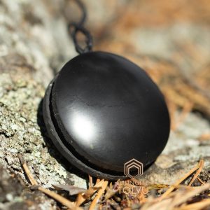 Black stone necklace