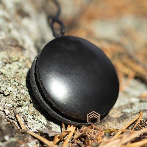 Black stone necklace