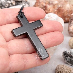black cross necklace for men