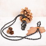 elite shungite necklace rope binding