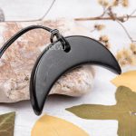 crescent moon necklace pendant