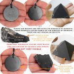 shungite and quartz-inclusions
