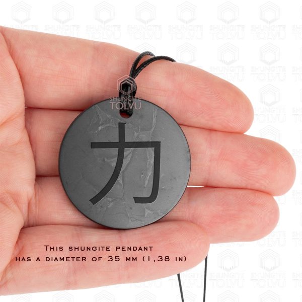 chinese symbol necklace on adjustable cord