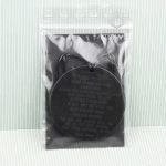 Gift for son from mom pendant in zip bag with cardboard backing