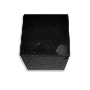cube with a chip polished