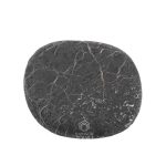 Flat rough shungite specimen with irregular shape