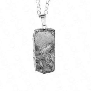 Protection stone necklace with elite shungite pendant